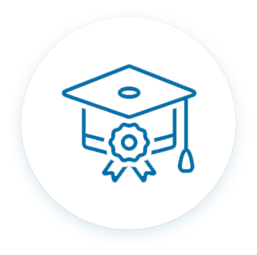 Graduation cap icon